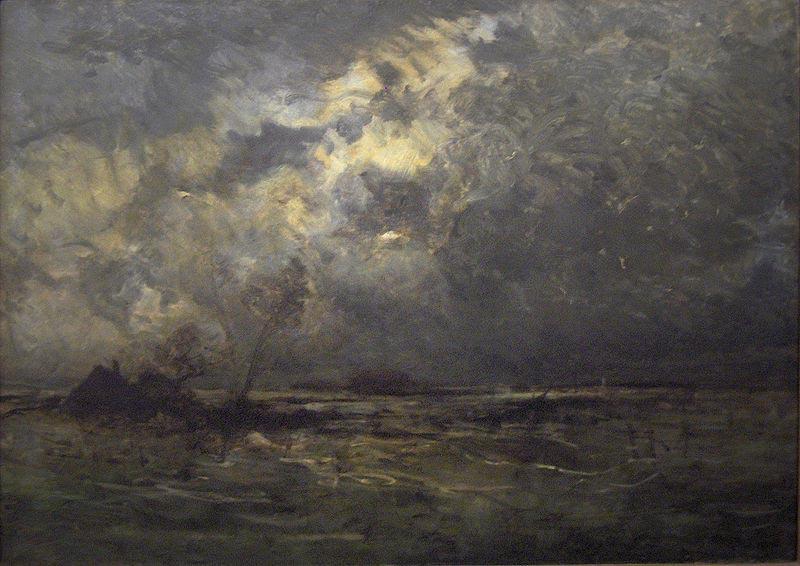 Hippolyte Boulenger The inundation Germany oil painting art